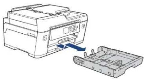 BROTHER MFC-J6580CDW - 用紙トレイ 1 を矢印のように引き出す - 1