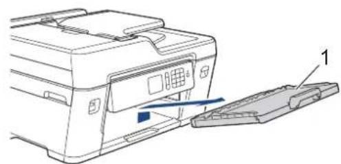 BROTHER MFC-J6580CDW - 用紙トレイ 1（1）を矢印のように引き出す - 2