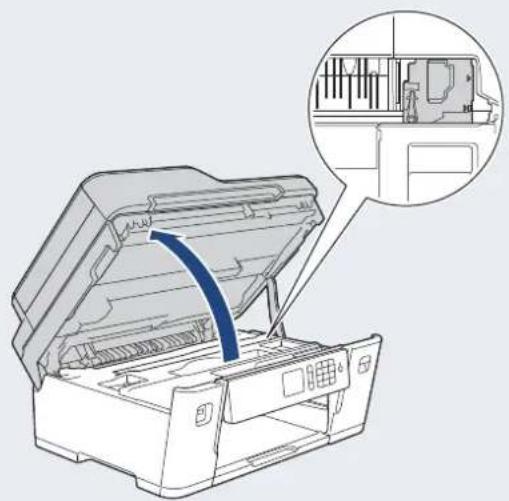 BROTHER MFC-J6580CDW - 内部に残っている用紙（1）をゆっくり引き抜く - 3