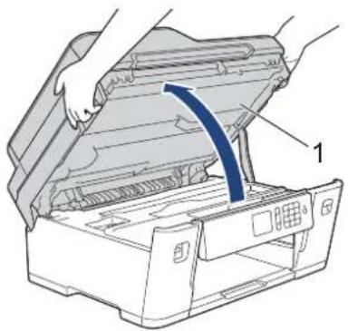 BROTHER MFC-J6580CDW - トレイの挿入口に残っている用紙 (1) をゆっくり引き抜く - 4