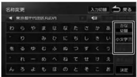 名称変更 入力切替 更る 東京都千代田区丸の円 わ ら や ま は な た さ か あ り み ひ に ち し き い を る ゆ む ふ ぬ つ ず く う れ ー め へ ね て せ け え ん ろ よ も ほ の と そ こ お カな 切替 小文字 決定