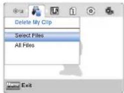 SAMSUNG HMX-W300YP - Delete My Clip - 2