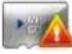 SAMSUNG HMX-W300YP - ADVARSELSINDIKATORER OG MEDDELELSER - 4