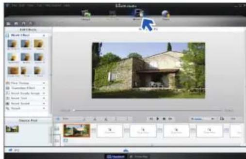 SAMSUNG HMX-W300YP - Trin 4. Redigering af videoer eller billeder - 1