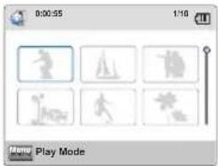 0:00:55 1/18 Menu Play Mode