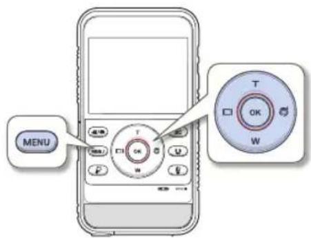 SAMSUNG HMX-W300YP - HÅNDTERING AF MENUER - 2