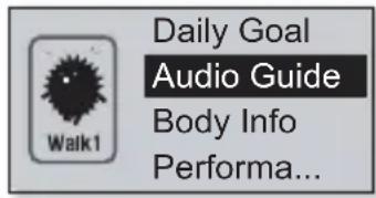 Daily Goal Audio Guide Body Info Performa...
