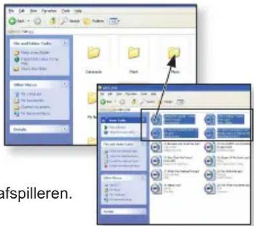 afspilleren.