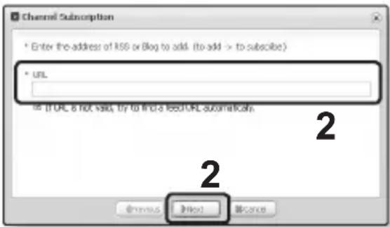 SAMSUNG YP-S3JQB - REGISTRERING AF KANAL - 1