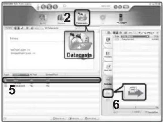 2 Datacasts 5 6