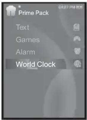 Prime Pack Text Games Alarm World Clock