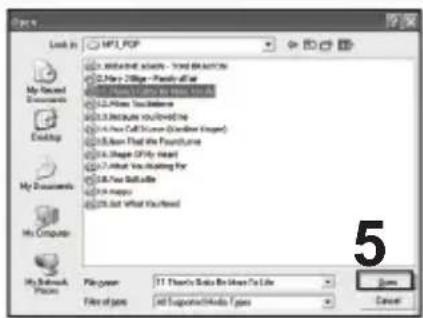 SAMSUNG YP-S2QR - OVERF∅RSEL AF FILER TIL AFSPILLEREN MED SAMSUNG MEDIA STUDIO (Fortsat) - 2