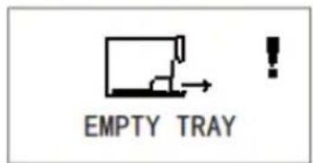 EMPTY TRAY