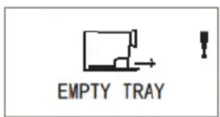 EMPTY TRAY