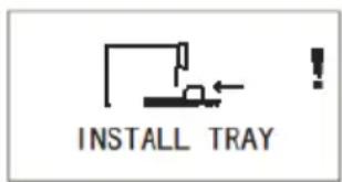 INSTALL TRAY