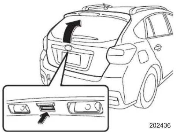 SUBARU XV Hybrid (2013) - ■開けるとき - 1