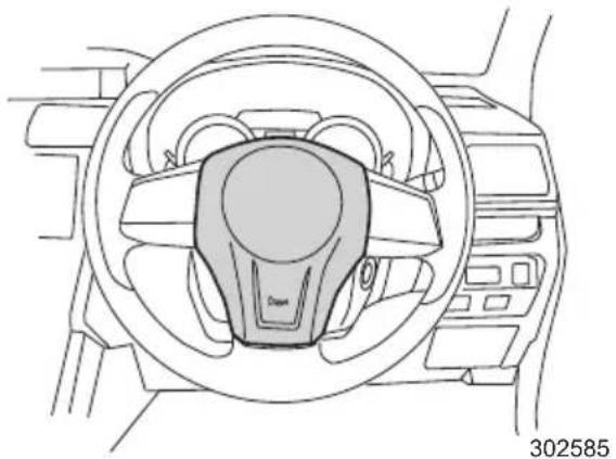 SUBARU XV Hybrid (2013) - ホーンスイッチ - 1