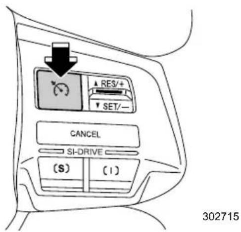 RES/+ SET/- CANCEL SI-DRIVE (S) (1) 302715