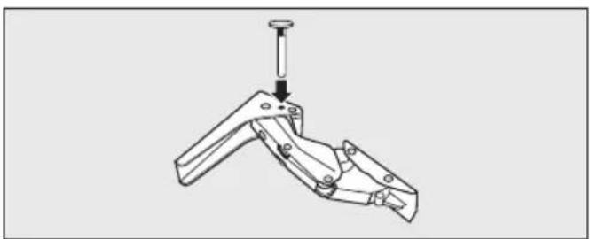 MIELE F 31202 Ui - Dørens åbningsvinkel reduce- res - 1