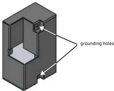 grounding holes