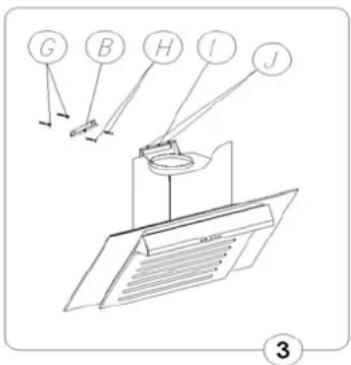 GRAM EFS 9 TG X - Montering af emhætten - 1