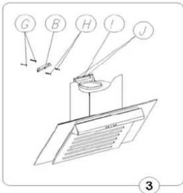 GRAM EFS 9 TG X - Montering av väggbeslag - 1