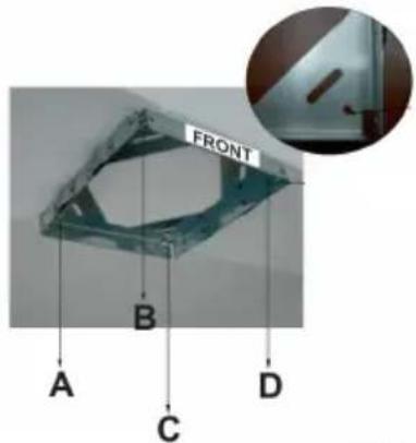 FRONT A B C D