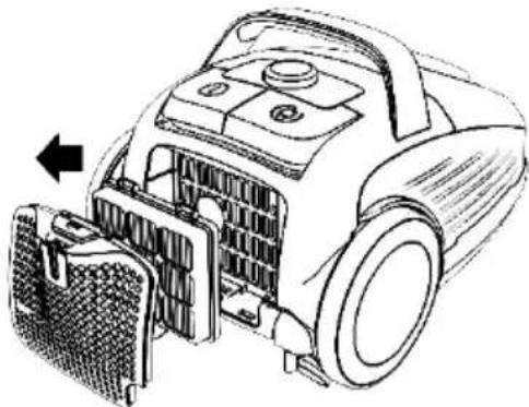 GORENJE VCEA21GPLW - Čištění filtru - 1