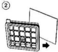 GORENJE VCEA21GPLRCY - Tømme støvboksen (beholder) - 1