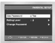 SAMSUNG DVD-P245 - Videoscanningskomponent indstilling af nominelt niveau - 3