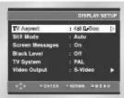 SAMSUNG DVD-P245 - Näyttövaihtoehtojen asetus - 2