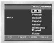 SAMSUNG DVD-P245 - Audio sprog - 1
