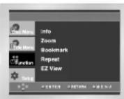 SAMSUNG DVD-P245 - Brug af funktionsmenu - 1