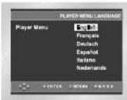 SAMSUNG DVD-P245 - Bruke Player Menu Language - 3