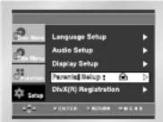SAMSUNG DVD-P245 - Inställning av föräldraskyddInställning av visningsalternativ - 5