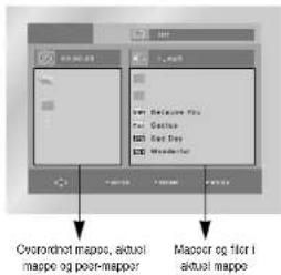 SAMSUNG DVD-P245 - Clips-menu for MP3/WMA/JPEG/MPEG4 - 1