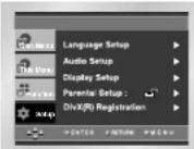 SAMSUNG DVD-P245 - Asetusvalikon käyttö - 1