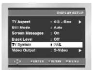 SAMSUNG DVD-P245 - ⑤ TV System - 1