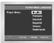 SAMSUNG DVD-P245 - Spelarens menyspråk - 3