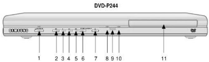 DVD-P244 SAMSUNG 1 2 3 4 5 6 7 8 9 10 11