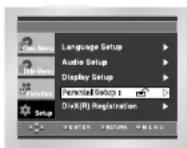 SAMSUNG DVD-P245 - Ikärajavalvonnan asetus - 1