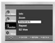 SAMSUNG DVD-P245 - Bruk av bokmerkefunksjonen (DVD/VCD) - 1