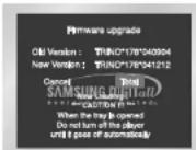SAMSUNG DVD-P245 - Päivittäminen - 2