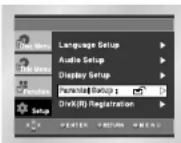 SAMSUNG DVD-P245 - Inställning av föräldraskyddInställning av visningsalternativ - 1