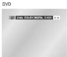 SAMSUNG DVD-E232A - Brug AUDIO-knappen - 1