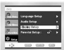SAMSUNG DVD-E232A - Indstilling af displayet - 1