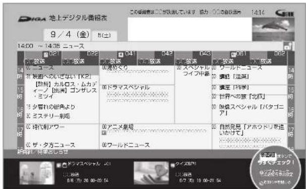 地上デジタル番報表 9 / 4 (金) 5(土) 14:00 ~ 14:35 ニュース 021 022 041 042 043 061 062 発送 セス 放送 レフ 放送 レフ 放送 レフ 放送 レフ 放送 サービス お歯へのいざないTK21 【臨時】カルロス・ムカディーノ [出演] ゴンゼレス ・ミツイ お夕暮れの笹角より おミステリー劇場 00ドラマスペシャル 00アニス劇場 00ワールドニュース 00 スペシャル つイブ中車 00 リールドニュース 00 美記「三島」 00 美記「科学」 00 世界への旅「北極」 00 脱塩スペシャル「バタゴニア」 00 自然発見「アホウドリを追いかけて」 新潟県「将要めてらせ」 ドラマスペシャル 021 UJ 道路 8/6 5th 20 00-20 5th クイズ第1 UJ 道路 8/7 5th 19 00-21 5th