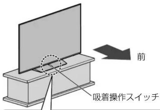 前 吸着操作スイッチ