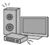 PANASONIC TH-43FX750 - ■ 機器相互の干渉に注意する - 1