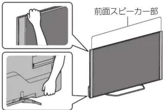 前面スピーカ一部